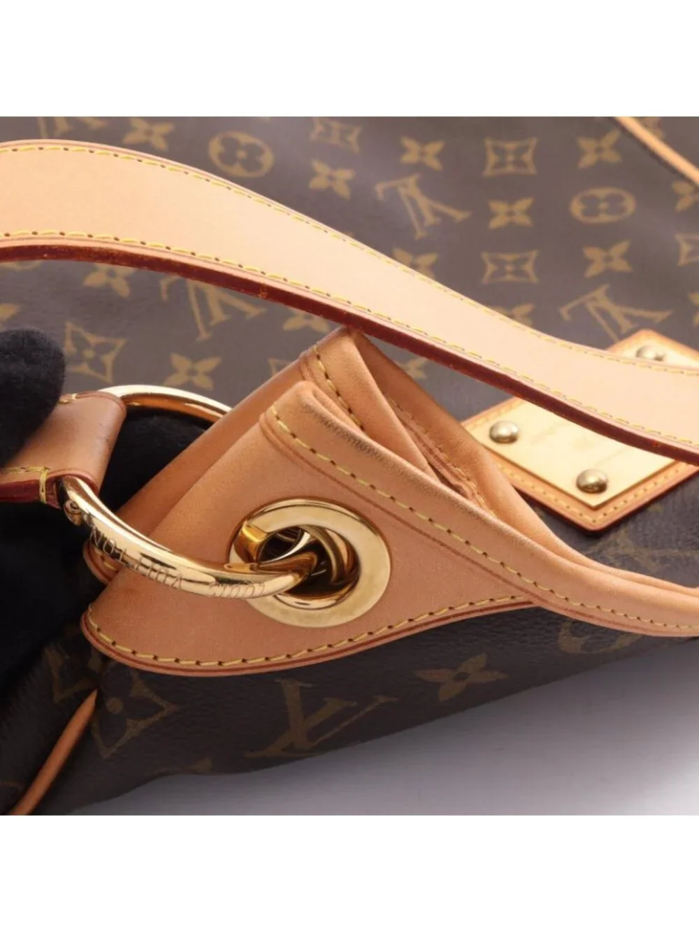 Louis Vuitton Shoulder Bag Galleria PM Canvas Leather